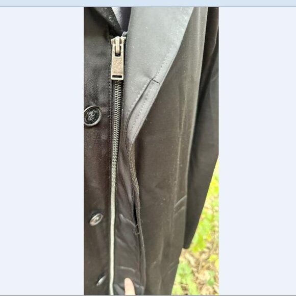 Men's Sz 48 Calvin Klein Windbreaker Classic Zip Up Coat,Jacket,Raincoat,Casual - Picture 4 of 9